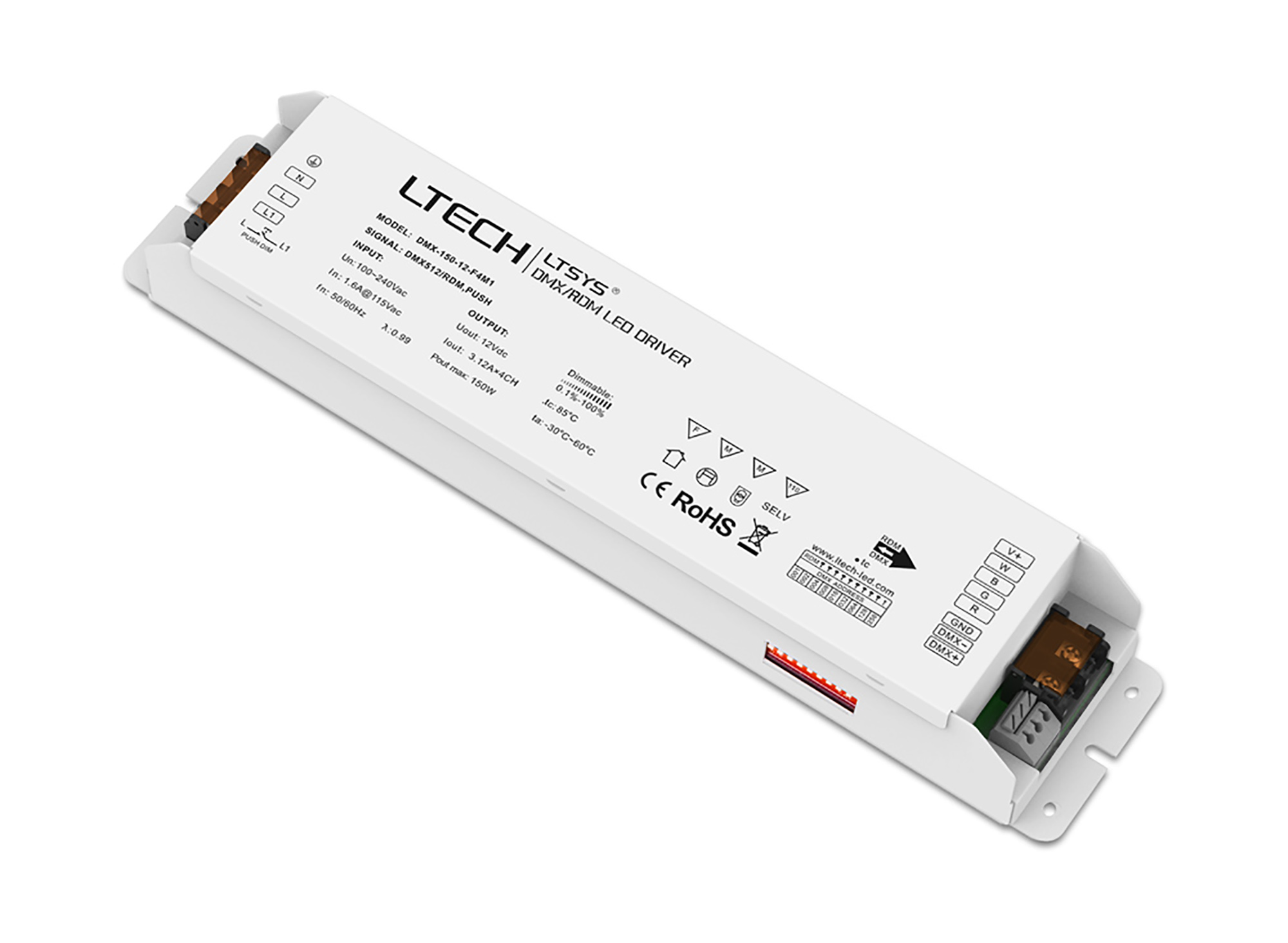 DMX Constant Voltage Drivers LTECH DMX Driver